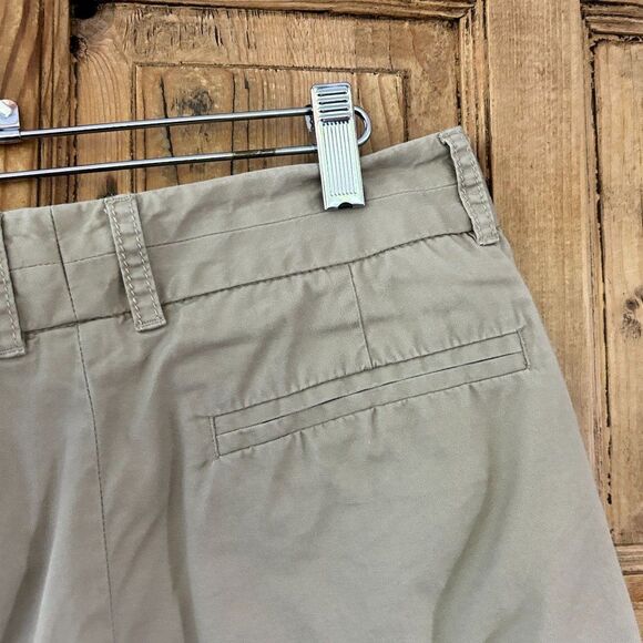J. Crew 0 Chino Broken In Shorts Khaki Casual Summer Pockets - Picture 4 of 5